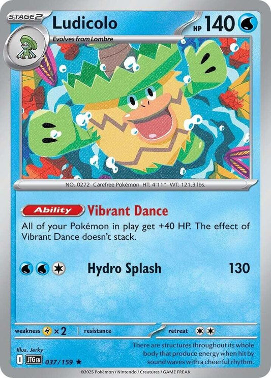 Ludicolo HOLO 037/159  Journey Together (JTG)