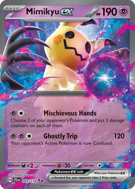 Mimikyu ex | 069/159 |Journey Together (JTG)