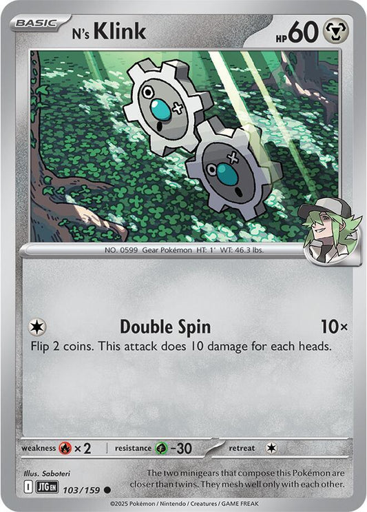 N's Klink REV HOLO 103/159 Journey Together (JTG)