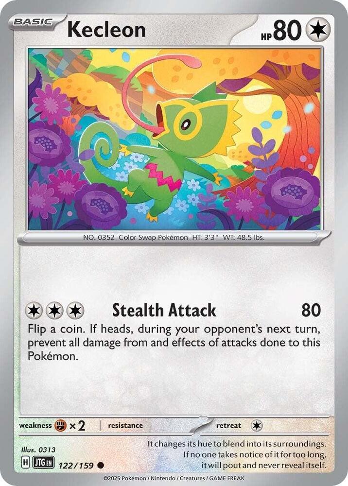 Kecleon REV HOLO 122/159 Journey Together (JTG)