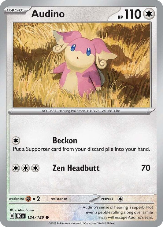 Audino REV HOLO 124/159 Journey Together (JTG)
