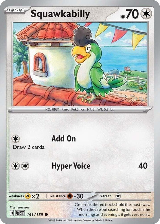 Squawkabilly REV HOLO 141/159 Journey Together (JTG)