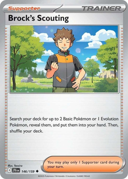 Brock's Scouting REV HOLO 146/159 Journey Together (JTG)