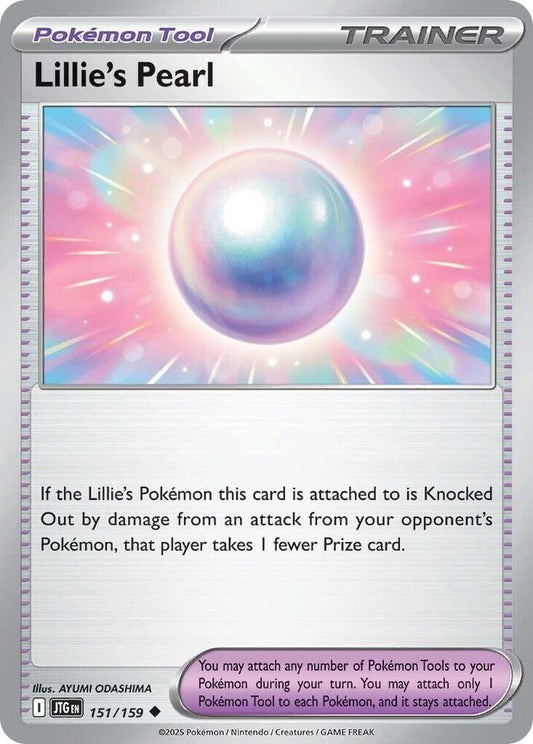 Lillie's Pearl REV HOLO 151/159 Journey Together (JTG)