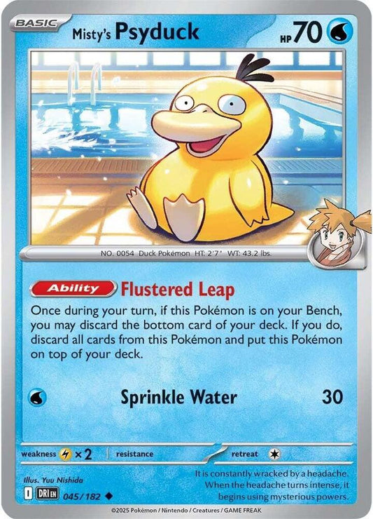 Misty's Psyduck 045/182 Destined Rivals (DRI)