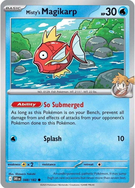 Misty's Magikarp 048/182 Destined Rivals (DRI)
