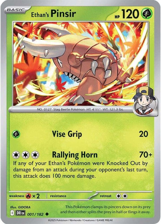 Ethan's Pinsir 001/182 Destined Rivals (DRI)