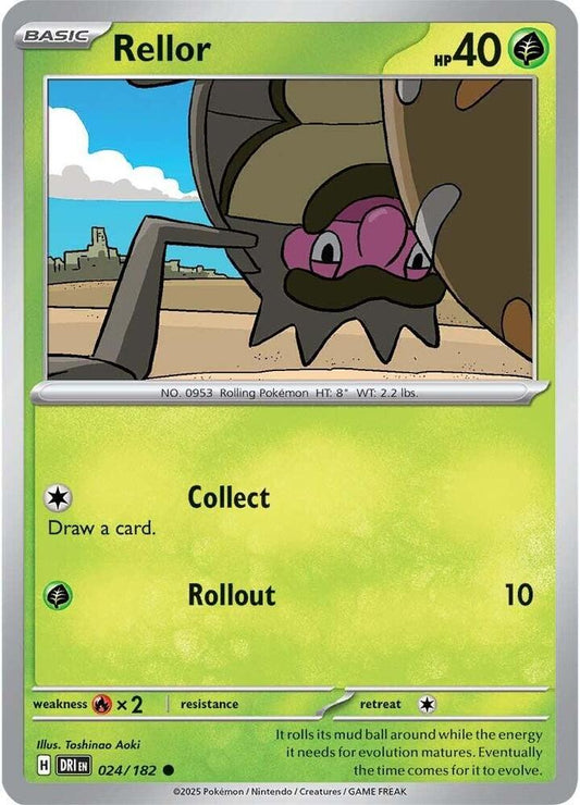 Rellor Reverse Holo 024/182 Destined Rivals (DRI)