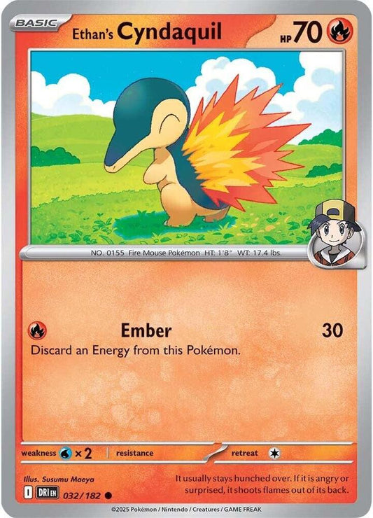 Ethan's Cyndaquil 032/182 Destined Rivals (DRI)