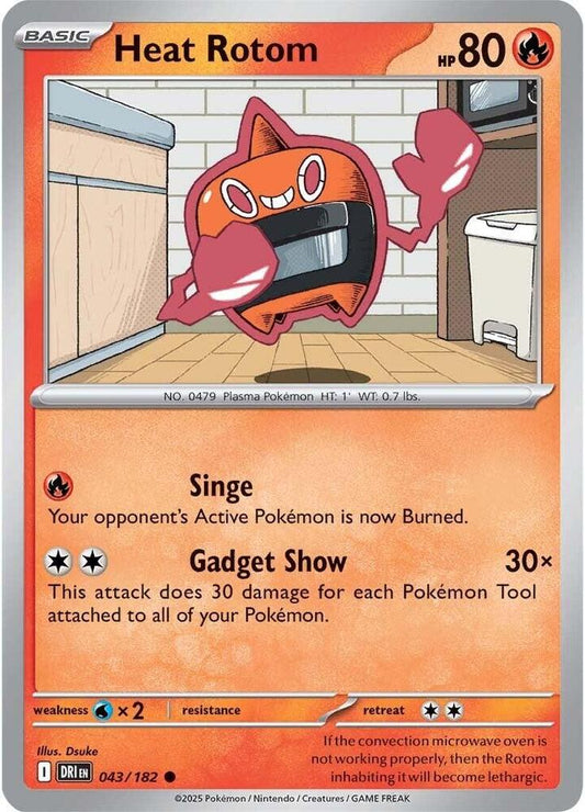 Heat Rotom 043/182 Destined Rivals (DRI)