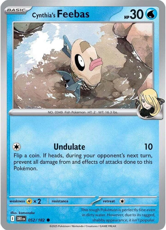Cynthia's Feebas 052/182  Destined Rivals (DRI)