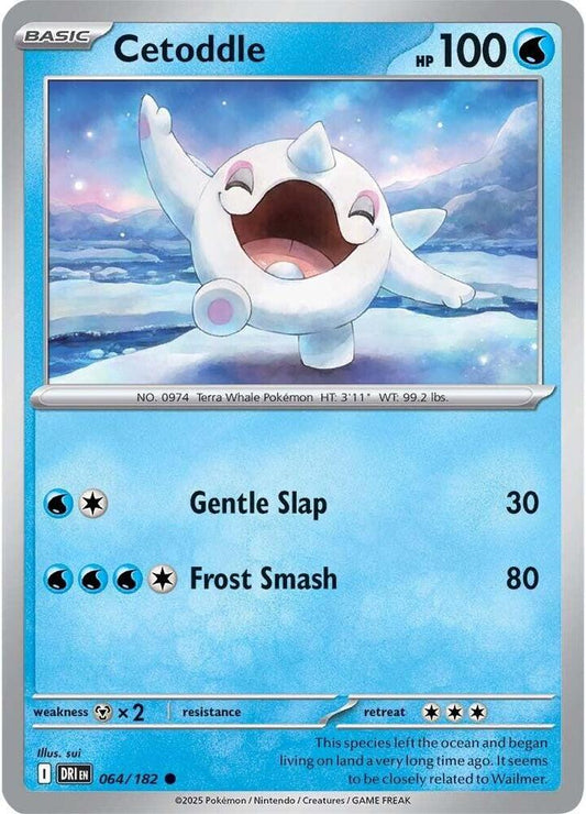 Cetoddle Reverse HOLO 064/182 Destined Rivals (DRI)
