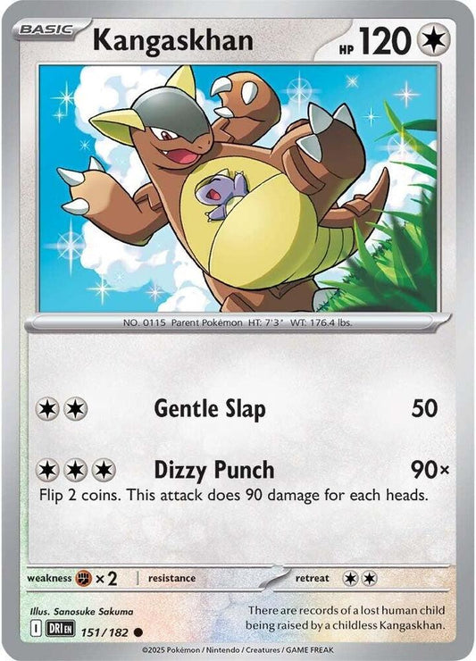 Kangaskhan REverse HOLO 151/182 Destined Rivals (DRI)