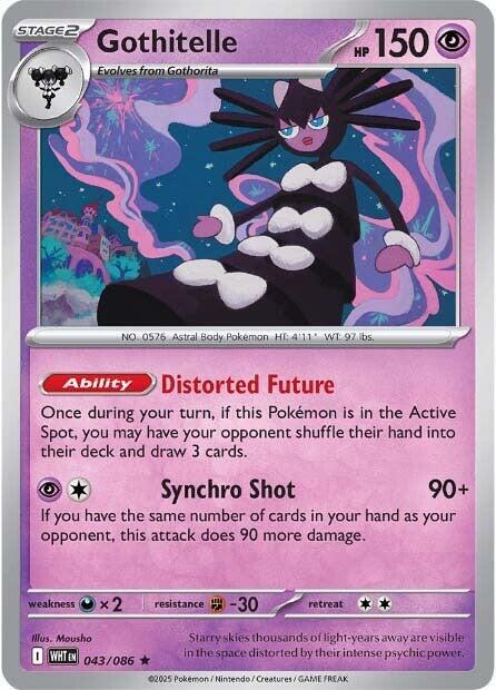 Gothitelle HOLO White Flare (WHT)
