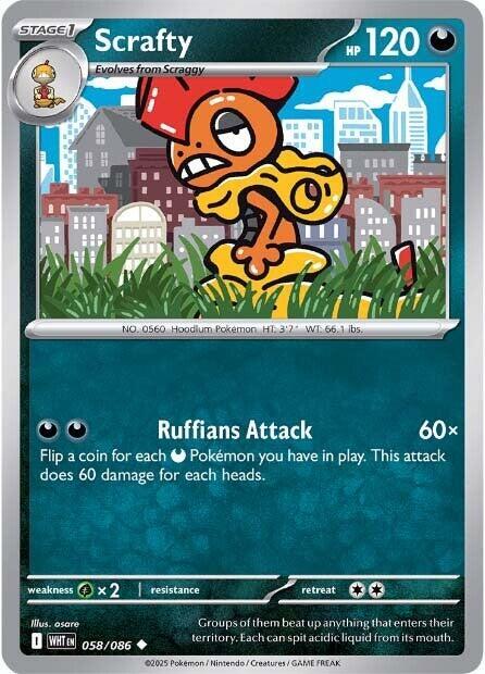 Scrafty REV HOLO White Flare (WHT)