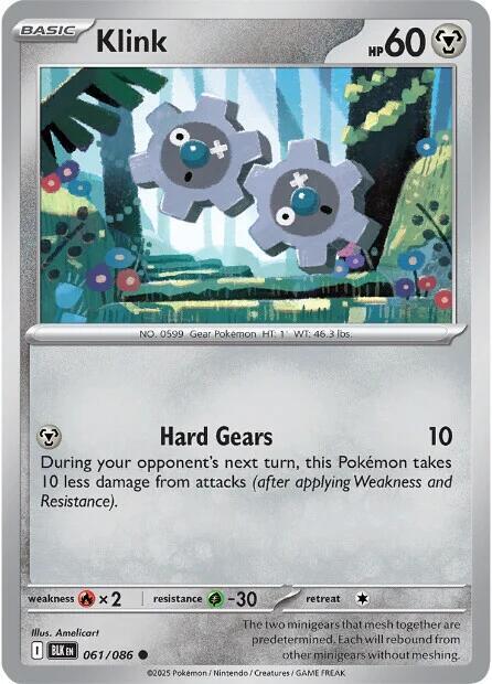 Klink REV HOLO Black Bolt (BLK)