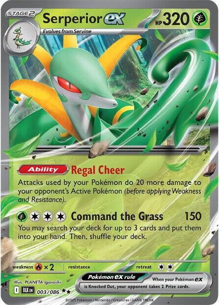 Serperior ex Black Bolt (BLK)