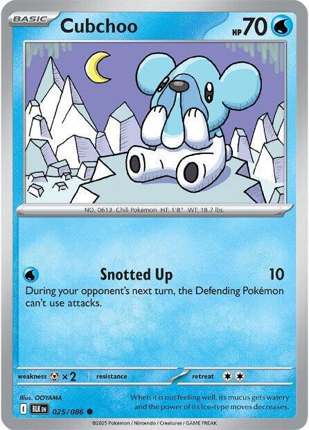 Cubchoo REV HOLO Black Bolt (BLK)
