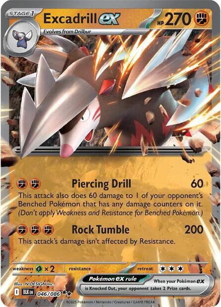 Excadrill ex Black Bolt (BLK)
