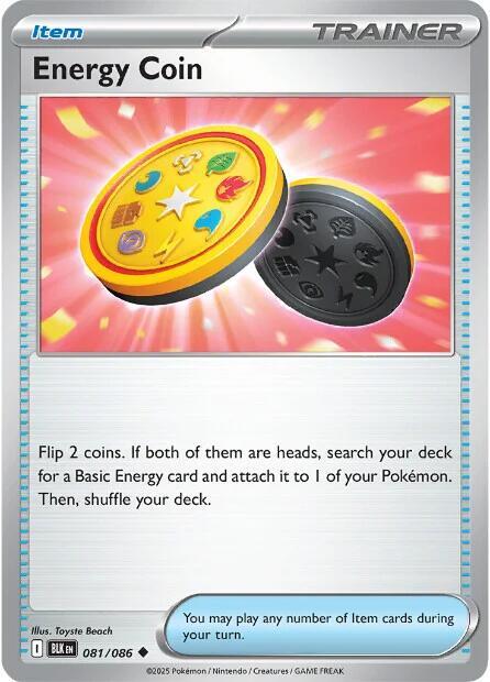 Energy Coin REV HOLO Black Bolt (BLK)