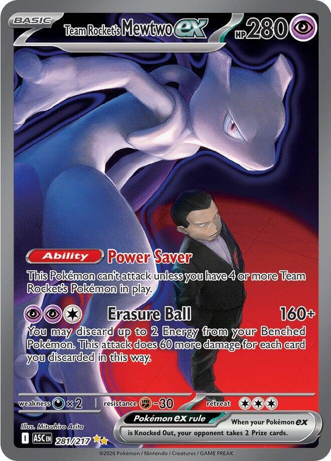 Team Rocket's Mewtwo ex - 281/217 - ME: Ascended Heroes (ASC)