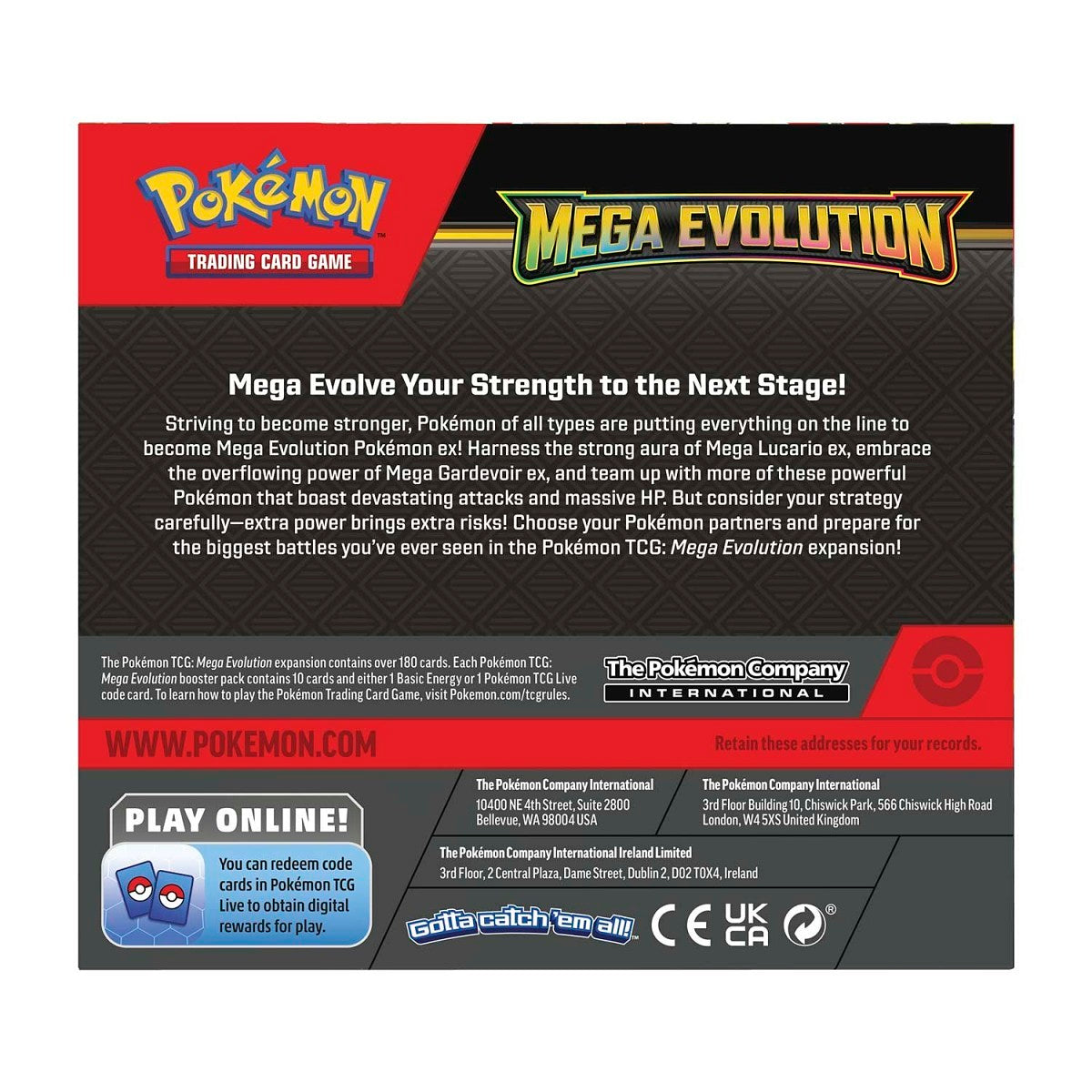 NEW Pokémon |Mega Evolutions |Booster Box