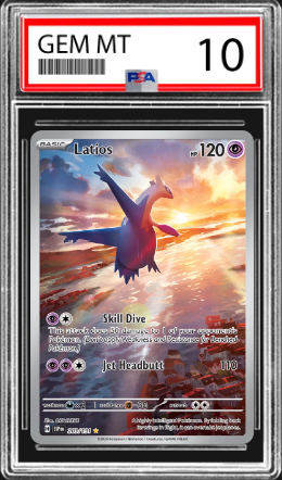 Latios Surging Sparks Illustration Rare 203/191 PSA 10