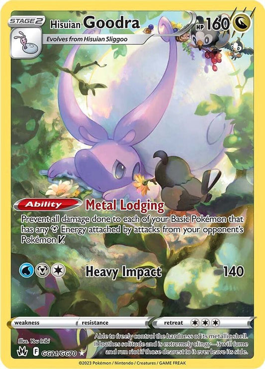 Hisuian Goodra GG21/GG70 Crown Zenith: Galarian Gallery (CRZ:GG)