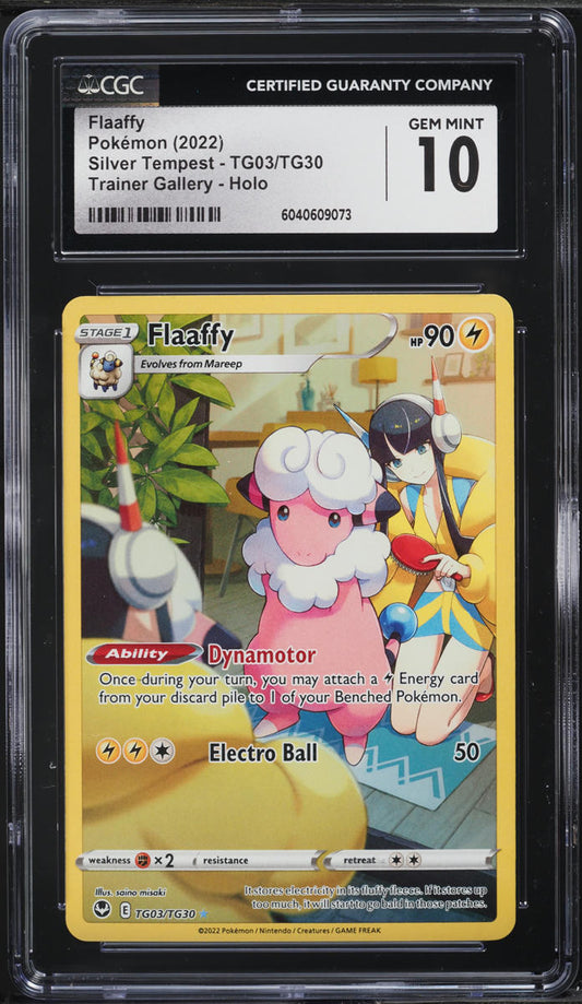 Flaaffy|Full Art|Sword & Shield Silver Tempest| CGC