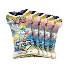 Pokémon Sword & Sheild |Brillant stars |Sleeved Booster