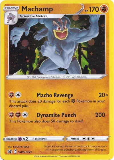 Machamp Sword & Shield Promo Promo SWSH053