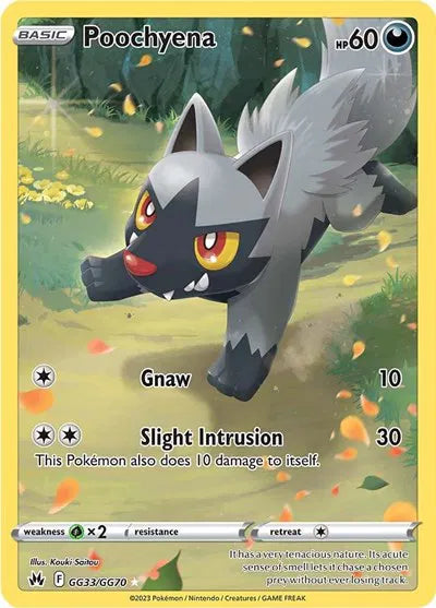 Poochyena GG33/GG70 Crown Zenith: Galarian Gallery (CRZ:GG)