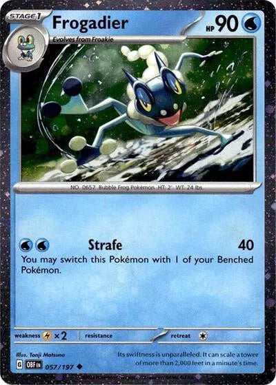 Frogadier (Cosmos Holo) Miscellaneous Cards & Products Promo 057/197