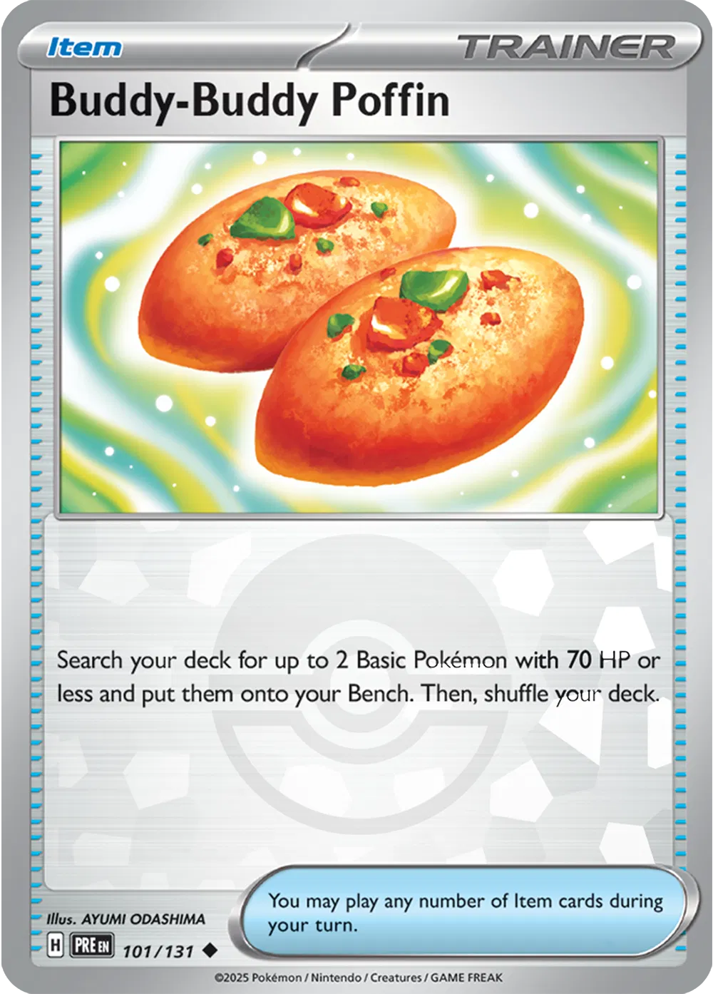 BuddyPoffin (Poke Ball Pattern) Prismatic Evolutions Uncommon • 101/131 Holofoil