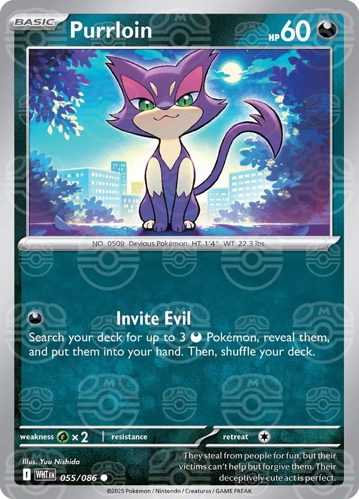 Purrloin (Master Ball Pattern) 055/086