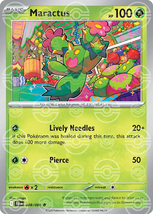 Maractus 008/086 (Poke Ball Pattern)