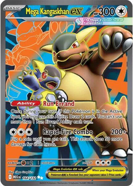 Mega Kangaskhan ex Mega Evolution Ultra Rare 164/132