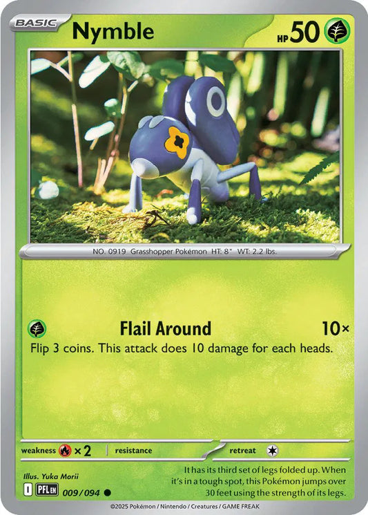 Nymble Phantasmal Flames Common 009/094 Normal