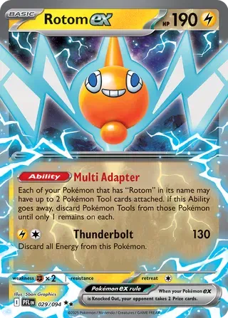 Rotom ex Phantasmal Flames Double Rare • 029/094 Holofoil