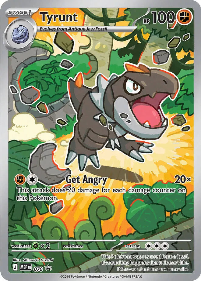 Tyrunt Mega Evolution Promo 070