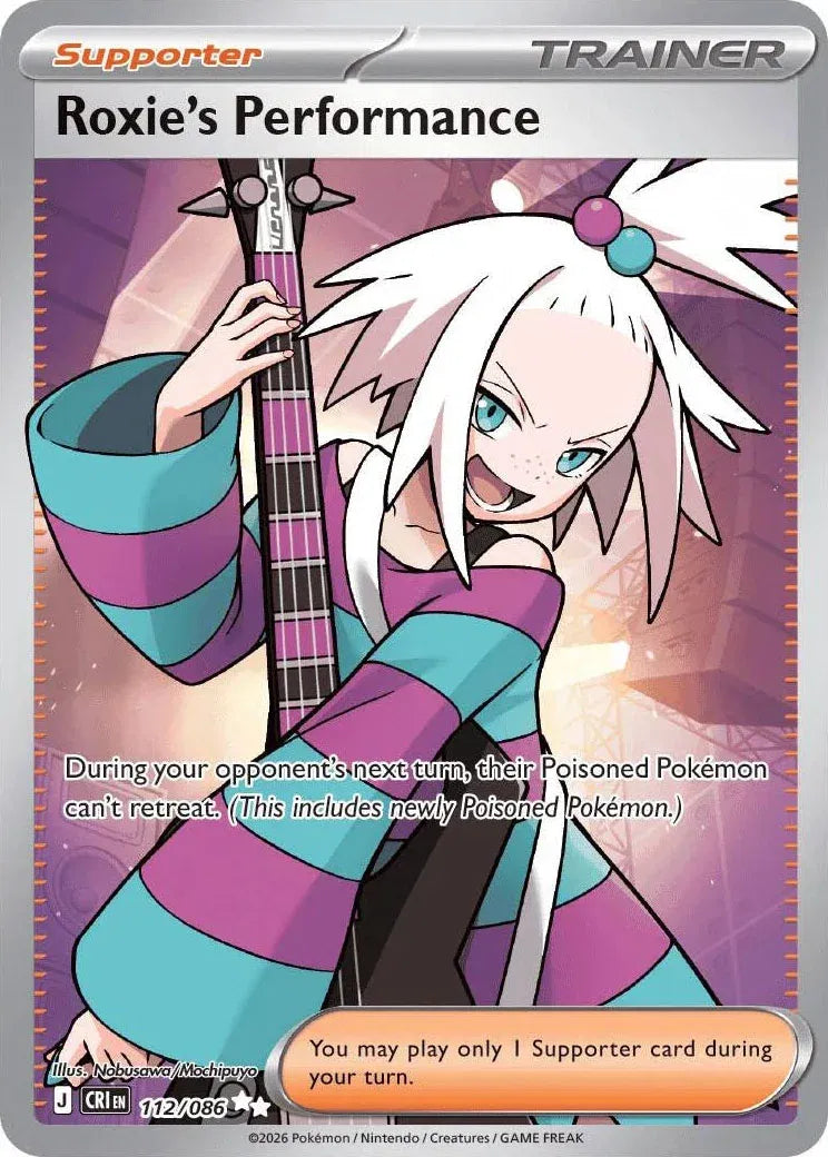 Roxie's Performance Chaos Rising Ultra Rare 112/086