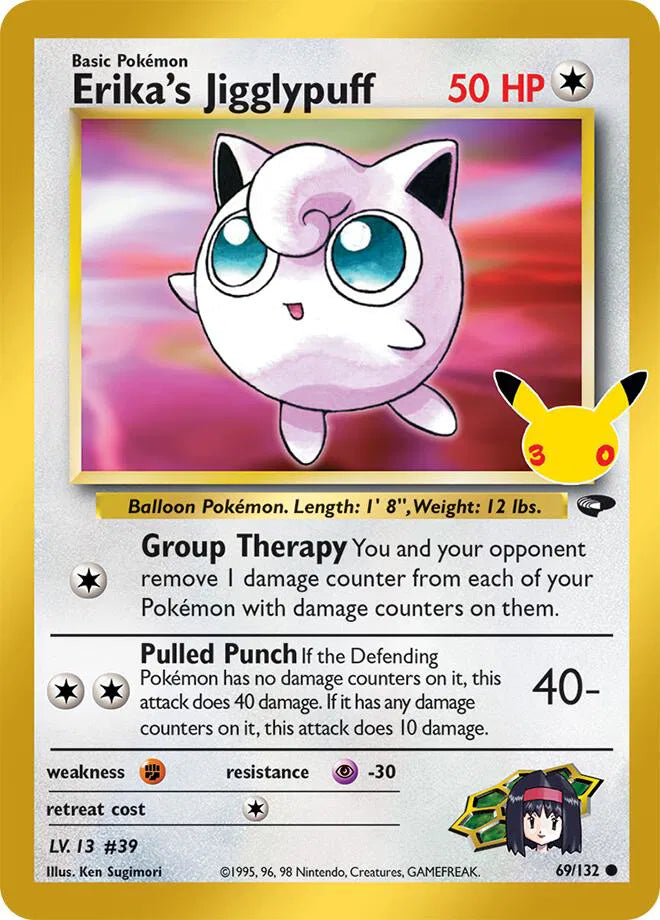 Erika's Jigglypuff 30th Celebration: Classic Collection Classic Collection 69/132