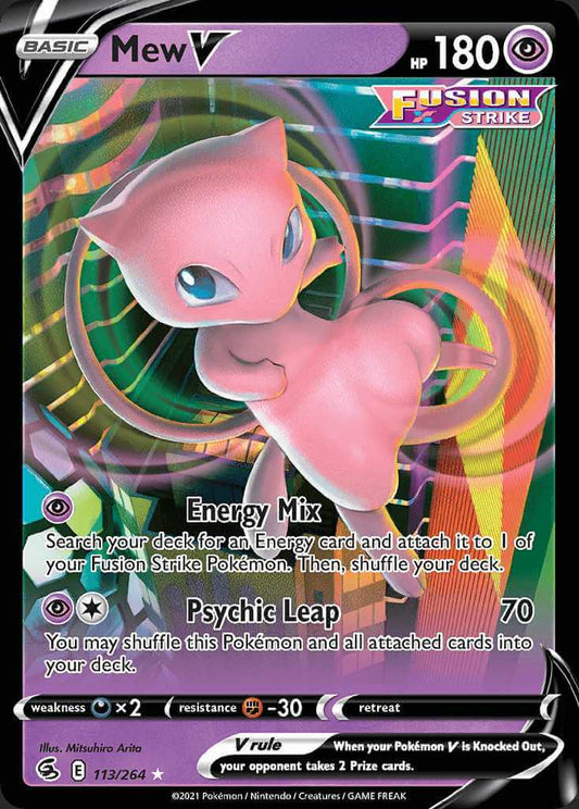 Mew V 113/264 Fusion Strike